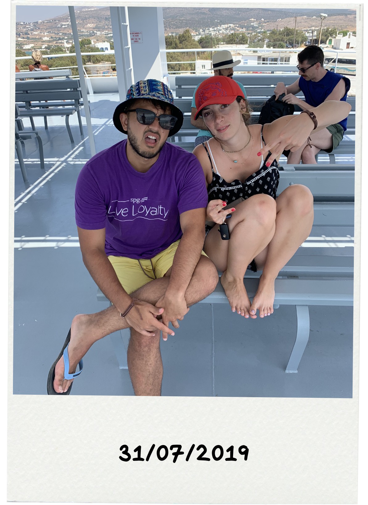 Polaroid of sparkles