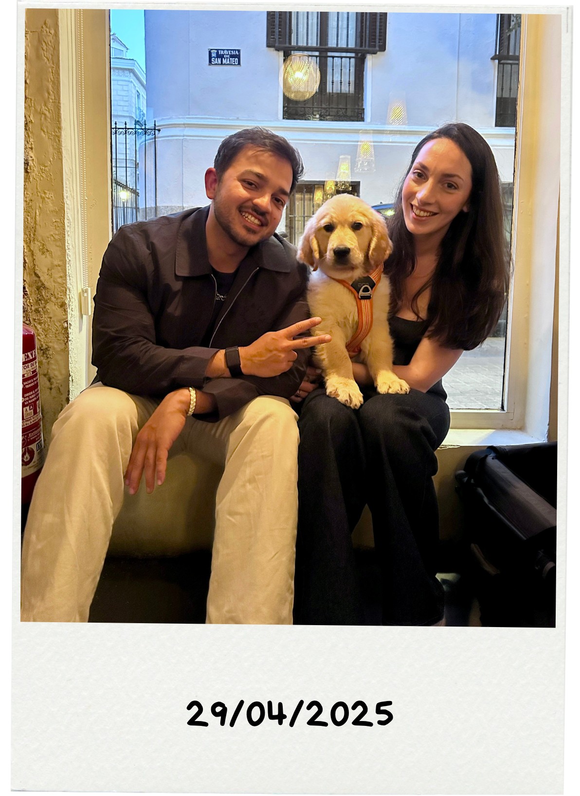 Polaroid of sparkles